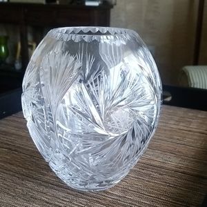 Crystal vase